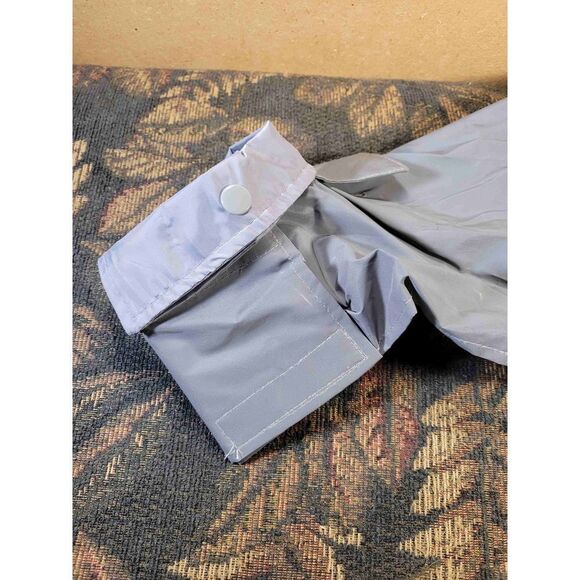 Boots & Barkley Silver Fully Reflective Dog Jacket- Size M- NWT - Picture 2 of 7